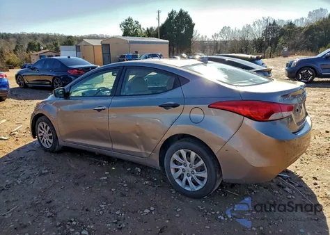 2011 Hyundai Elantra Gls from USA, damaged, VIN 5NPDH4AE6BH013403